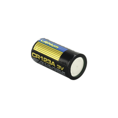 Batería de Litio CR123A / 3V / 1300 mAh / No Recargable / Acero Inoxidable / Operación -40°C a +60°C