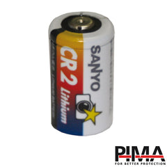 Batería de Litio CR2 / 3V / 850 mAh / No Recargable / Sello Hermético Vidrio-Metal / Operación -40°C a +60°C
