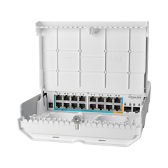 (netPower 15FR) Switch exterior de 18 puertos con 15 puertos PoE inversos y SFP