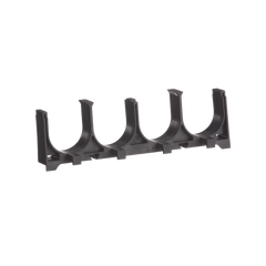 Espaciador de Cables de Nylon 6.6, Con 4 Espacios de 1.25 in (31.8 mm) de Diámetro, Color Negro, 1 Pieza