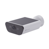 Camara de Bateria con Panel Solar Integrado / 4K Resolucion / WI-FI 6 / Vision Nocturna / Detección Humana y de Vehiculos / Batería de 10400 MAH / IP65