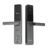 Cerradura Inteligente / Wi-Fi / Bluetooth / Códigos Temporales Para Visitantes / Lectura de Huella / Lectura de Tag / Contraseña / Botón para Timbrar / Apertura Remota / Alarma Anti-intrusión / No Requiere HUB