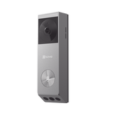 Doorbell de Batería Recargable con Transformador de 5Vcc o Panel Solar (Incluye Panel) / 3 megapíxel / Doble Lente / Protección IP65 / Audio de Dos Vías