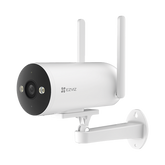 Cámara Bala / 4G / Resolución 3 Megapixel (2K) / Visión Nocturna en Color / AI Detección de Humanos y Vehículos / Defensa Activa con Sirena y Luz Estroboscópica / IP67