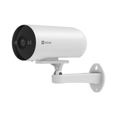 Cámara IP Exterior PoE / Color Night Vision / 3 Megapixel (2K) / AI Detección Humana y Vehiculos / H.265 / Vision Nocturna a Color / IP67 / Audio Bidireccional / Luz y Sirena / Micro SD