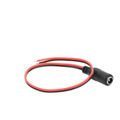 Cable con conector hembra, alimentación para Vcc con puntas libres.