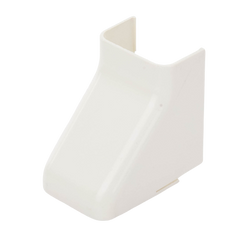 Conexión para techo falso/entrada, para uso con canaleta LD10, material ABS, Color Blanco Mate