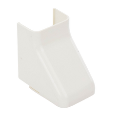 Conexión para techo falso/entrada, para uso con canaleta LD10, material ABS, Color Blanco Mate