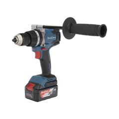 Rotomartillo / Taladro Inalámbrico sin carbones de 20V, incluye 2 Baterías de 4.0Ah, Cargador y Maletín.