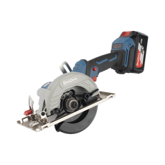 Sierra circular Inalmbrica sin escobillas de 20V, Incluye una Batería de 4.0Ah y Cargador.
