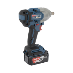 Llave de Impacto Inalámbrica de 20 V, incluye 2 Baterías de 5.0 AH, Cargador y Estuche plástico.