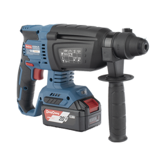 Martillo perforador inalámbrico SDS-PLUS, Incluye 2 Baterías 20V, 4.0 Ah, Cargador y Estuche