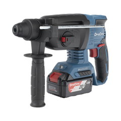 Martillo perforador inalámbrico SDS-PLUS, Incluye 2 Baterías 20V, 4.0 Ah, Cargador y Estuche