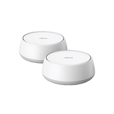 KIT 2 Routers Inalámbrico MESH Interior para Hogar / Doble Banda Wi-Fi 7 BE3600 Mbps / 2 Puerto 2.5 Gigabit WAN/LAN / 4 Antenas Internas / Operación Multi-Link MLO / Administración Mediante la App Deco (iOS, Android) / HomeShield