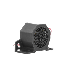 Alarma de reversa y doble tono, 12-24 Vcc, 102 dBA