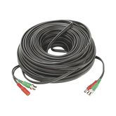 Cable coaxial ( BNC RG59 ) + Alimentación / SIAMÉS / 50 Metros / 100 % COBRE / Para Cámaras 4K / Uso interior y exterior
