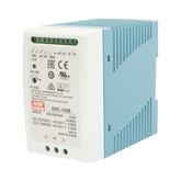 Fuente de poder Riel Din 24V, 100W con Cargador de Bateria