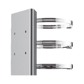 Montaje de Poste para PTZ / Acero Inoxidable / Compatible con PTZ HIKVISION