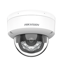 Domo IP 4 Megapixel / Lente 2.8 mm / Dual Light (30 mts IR + 30 mts Luz Blanca) / Micrófono Integrado / Antivandálico IK08 / ACUSENSE Lite / Exterior IP67 / H.265 / PoE / ONVIF / Micro SD