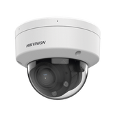 Domo IP 4 Megapíxel / Lente Motorizado 2.8 a 12 mm / Dual Light (30 mts IR + 30 mts Luz Blanca) / ACUSENSE Lite / Microfono Integrado / Exterior IP67 / IK08 / WDR 120 dB / PoE / Micro SD