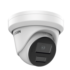 Turret IP 6 Megapixel / Lente 2.8 mm / 40 mts IR / Exterior IP67 / Micrófono Integrado / DARKFHGITER / PoE / Alarmas y Audio I/O / ONVIF / Micro SD / 4 Analíticos: AcuSense, Deteccion Facial, Conteo de Personas por Cruce y Zona