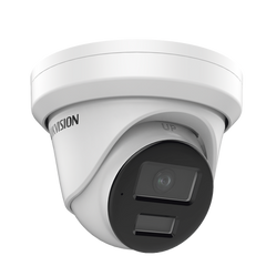 Turret IP 6 Megapixel / Lente 2.8 mm / 40 mts IR / Exterior IP67 / Micrófono Integrado / DARKFHGITER / PoE / Alarmas y Audio I/O / ONVIF / Micro SD / 4 Analíticos: AcuSense, Deteccion Facial, Conteo de Personas por Cruce y Zona