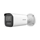 Bala IP 4 Megapíxel / Lente Motorizado 2.7 a 13.5 mm / Dual Light (50 mts IR + 50 mts Luz Blanca) / Exterior IP67 / WDR 120 dB / PoE / Micro SD