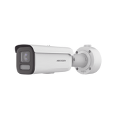 Bala IP 8 Megapixel / Lente Mot. 2.7 a 13.5 mm / Dual Light (60 mts IR + 60 mts Luz Blanca ) / Darkfighter S / Exterior IP67 / IK10 /WDR 130 dB / 4 Analíticos: AcuSense, Deteccion Facial, Conteo de Personas por Cruce y Zona