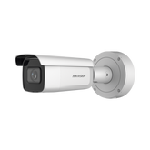 Bala IP 8 Megapixel (4K) / Lente Mot. 2.7 a 13.5 mm / 60 mts IR EXIR / Exterior IP66 / IK10 / DARKFIGHTER / Audio y Alarma I/O / PoE+ / ONVIF / Micro SD / 4 Analíticos: AcuSense, Deteccion Facial, Conteo de Personas por Cruce y Zona
