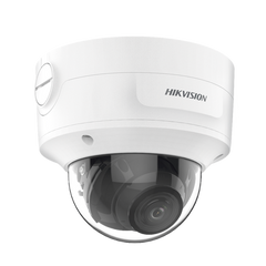 Domo IP 6 Megapixel / Lente Mot. 2.7 a 13.5 mm / 40 mts IR EXIR / Conteo de Personas / Captura Facial / IP67 / IK10 / WDR 120 dB / PoE+ / Alarmas y Audio I/O / ACUSENSE / Micro SD / DarkFighter