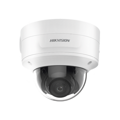 Domo IP 8 Megapixel (4K) / Lente Mot. 2.7 a 13.5 mm / 40 mts IR EXIR / Exterior IP66 / IK10 / DARKFIGHTER / Audio y Alarma I/O / PoE+ / ONVIF / Micro SD / 4 Analíticos: AcuSense, Deteccion Facial, Conteo de Personas por Cruce y Zona