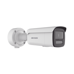 Bala IP 4 Megapixel / Lente 4 mm / Dual Light (60 mts IR + 60 mts Luz Blanca ) / Darkfighter S / Exterior IP67 / WDR 130 dB / 4 Analíticos: AcuSense, Deteccion Facial, Conteo de Personas por Cruce y Zona