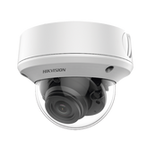 Domo TURBOHD 4K (8 Megapixel) / Lente Mot. 2.7 a 13.5 mm / 40 mts IR EXIR / IP67 / 12 Vcc / 24 VCA / TVI-AHD-CVI-CVBS / 9 a 15 Vcc
