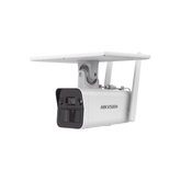 Kit Solar IP All in One / Doble Detección (Radar + PIR) / Bala IP 4 Megapixel / Lente 4 mm / Panel Solar / Batería de Respaldo de Litio 10Ah (Hasta 11 Días) / Conexión 4G / Audio de Dos Vías / Accesorios de Inst. / Direc
