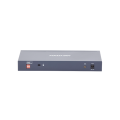 Switch PoE+ / No Administrable / 7 Puertos 1000 Mbps 802.3 af/at (30 W) / 2 Puertos 1000 Mbps Hi-PoE (90 W) / 1 Puertos 1000 Mbps Uplink / 1 Puerto SFP / Modo Extendido hasta 300 Metros / 110 Watts