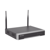 NVR 4 Megapixel / 8 canales IP / 1 Bahía de Disco Duro / 2 Antenas Wi-Fi / Salida de Vídeo Full HD