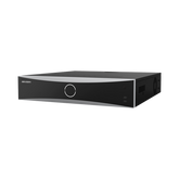 NVR 12 Megapixel (4K) / 32 Canales IP / Reconocimiento Facial / AcuSense (Evita Falsas Alarmas) / 8 Bahías de Disco Duro / 2 HDMI en 4K / Alarmas I/O