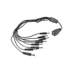 Cable con 9 Vías para Alimentar 8 Cámaras TURBOHD y DVR TURBOHD epcom / HIKVISION