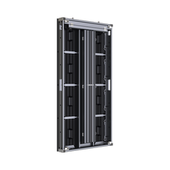 Unidad de Pantalla LED Exterior / Pixel 3.9 mm / Resolución 128 X 256 / Estructura de Aluminio / Protección IP66 / Montaje en Pared y Suelo / Conector de Aviación / Alta Eficiencia de Disipación de Calor / SMD Triad LED