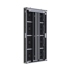 Unidad de Pantalla LED Exterior / Pixel 3.9 mm / Resolución 128 X 256 / Estructura de Aluminio / Protección IP66 / Montaje en Pared y Suelo / Conector de Aviación / Alta Eficiencia de Disipación de Calor / SMD Triad LED