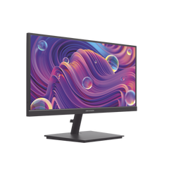 Monitor LED Full HD (1920 X 1080) de 21.5" / Ideal para CCTV, Oficina y Hogar / Entrada HDMI-VGA / Montaje VESA (75 X 75) / Uso 24/7 / Backlight E-LED / 100 Hz / Ultra Delgado / Bocinas Integradas