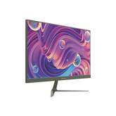 Monitor LED Full HD (1080p) de 23.8" / Ideal para CCTV, Oficina y Hogar / Entrada HDMI-VGA / Montaje VESA ( 75 X 75) / Uso 16/7 / Backlight E-LED / Ultra Delgado