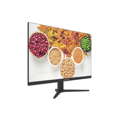 Monitor LED Full HD (1080p) de 27" / Ideal para CCTV, Oficina y Hogar / Entrada HDMI-VGA / Montaje VESA ( 100 X 100) / Uso 12/7 / Backlight E-LED / Ultra Delgado