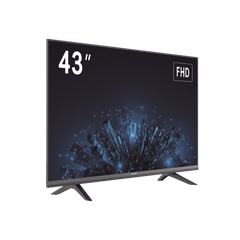 Monitor LED Full HD 43" / Ideal para Oficina y Hogar / Uso 24-7 / Entrada HDMI/VGA/USB / Compatible con Montaje VESA (200 X 200) / Bocinas Integradas