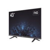 Monitor LED Full HD 43" / Ideal para Oficina y Hogar / Uso 24-7 / Entrada HDMI/VGA/USB / Compatible con Montaje VESA (200 X 200) / Bocinas Integradas
