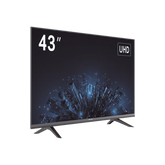 Monitor LED 4K de 43" / Ideal para Oficina y Hogar / Uso 24-7 / Entrada HDMI / Compatible con Montaje VESA (200 X 200) / Bocinas Integradas