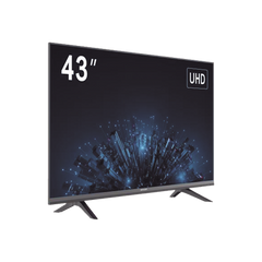 Monitor LED 4K de 43" / Ideal para Oficina y Hogar / Uso 24-7 / Entrada HDMI / Compatible con Montaje VESA (200 X 200) / Bocinas Integradas