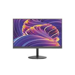 Monitor LED FullHD (1080p) de 24" / Ideal para CCTV, Oficina y Hogar / Entrada HDMI-VGA-BNC / Montaje VESA ( 75 X 75) / Uso 24/7 / Backlight E-LED / Ultra Delgado