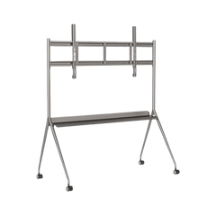 Montaje de Piso Móvil para Pantallas de 75 y 86" / Compatible con VESA / Incluye Soporte para Pantalla