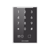 Lector de Tarjetas PROX EM y de Códigos QR / Teclado para Contraseña / Compatible con Controladores DSK2600 Series Hikvision / Comunicación RS485 y WIEGAND